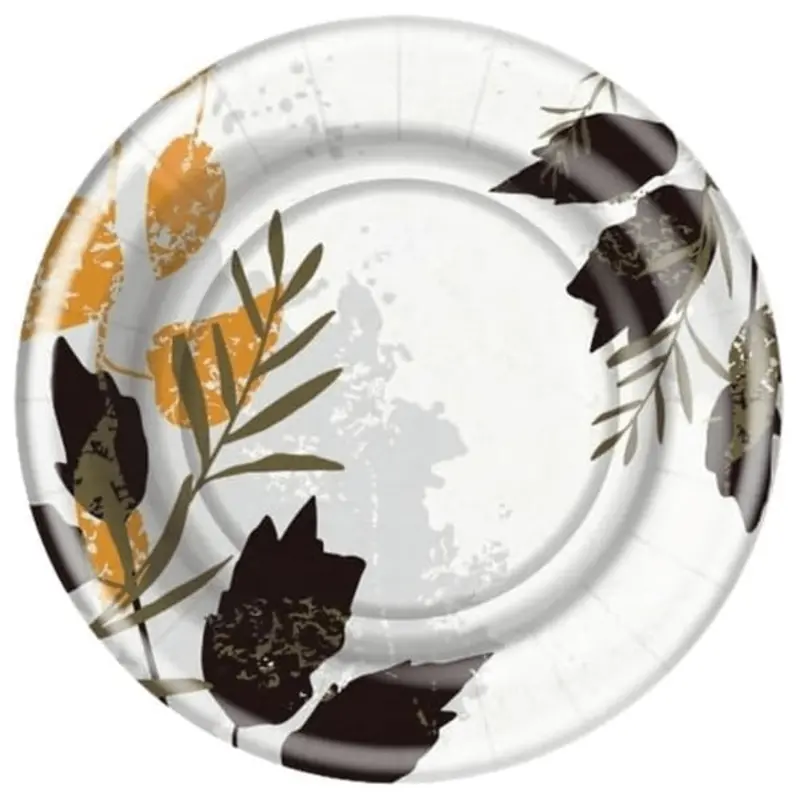 10.25-Inch Formal Dinner Paper Plates — Elegant Choice For Weddings & Special Occasions 1