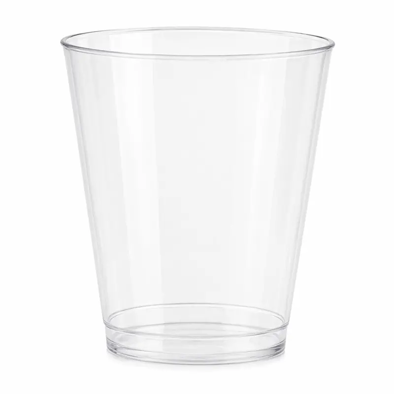 10 Oz Bpa-Free Heavy-Duty Clear Plastic Wine Tumbler 1