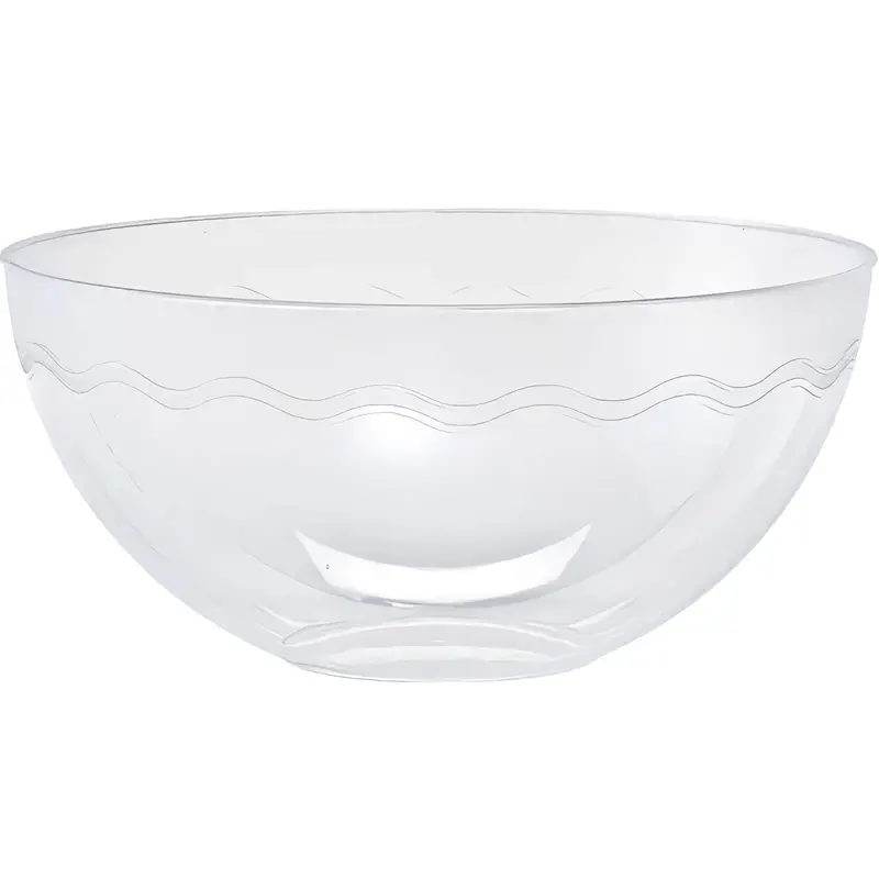100-Ounce Clear Plastic Dining Bowl – Versatile & Stackable 1