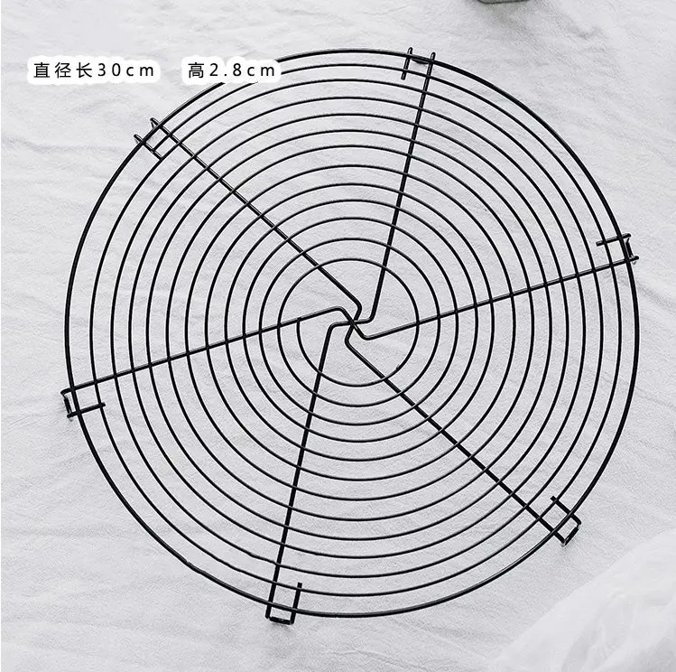 12-Inch Round Stainless Steel Cooling Rack For Baked Goods 1