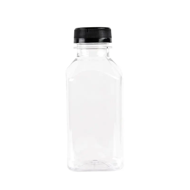 12-Ounce Food-Grade Plastic Bottles With Snap-On Lids 1