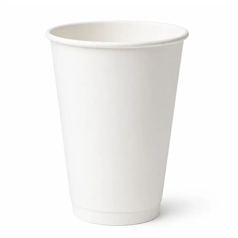 12 Oz White Poly-Coated Paper Cups – Bulk Pack For Coffee Shops And Catering Businesses 1