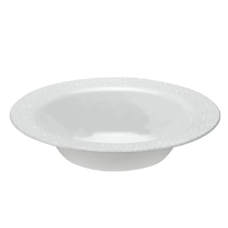 14 Oz Pebbled Soup Bowls With White Rim (Pack Of) 1