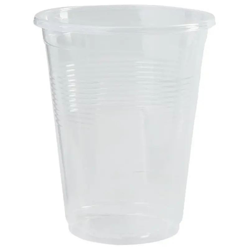 16 Oz Crystal-Clear Rigid Plastic Cup – Heavy-Duty Drinkware 1