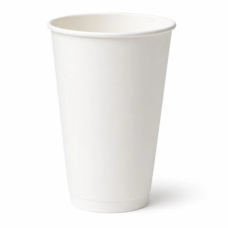 16 Oz White Poly-Coated Paper Cups – Bulk Pack For High-Volume Beverage Operations 1