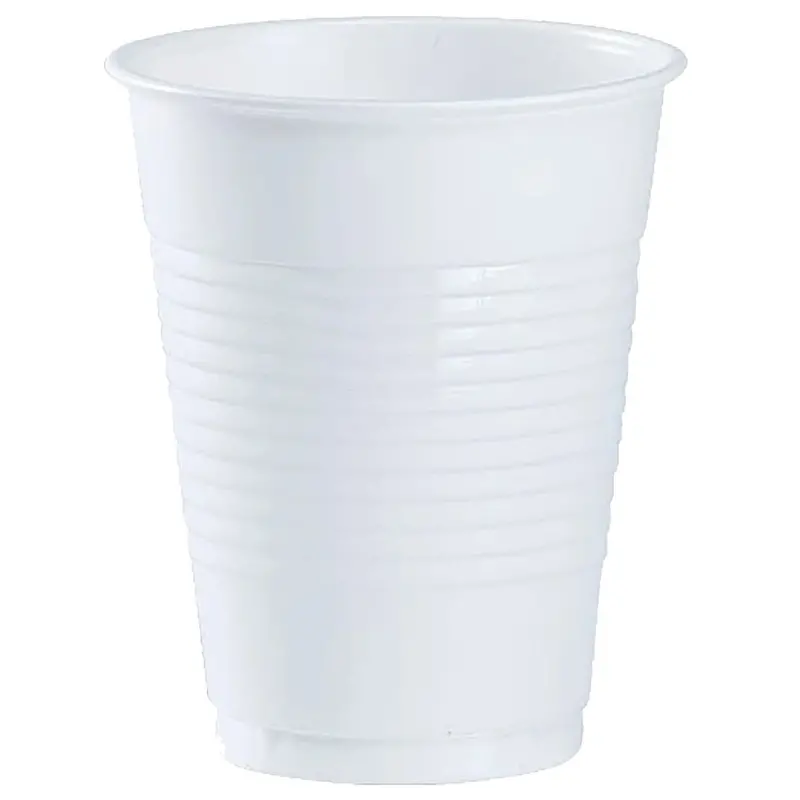 18 Oz Crisp White Plastic Cup – Smooth Finish & Commercial Grade 1