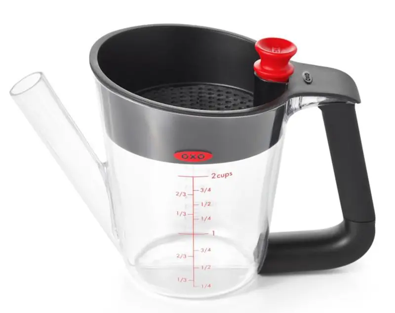 2-Cup Heatproof Fat Separator 1