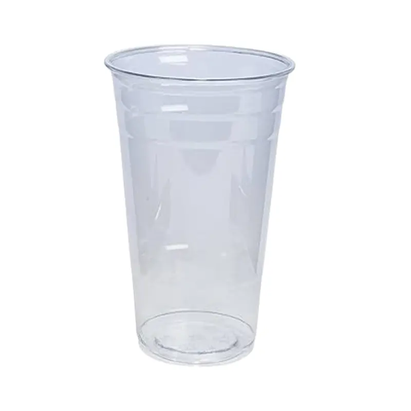 24 Oz Clear Pet Beverage Cups – Food-Grade Plastic, Pack Of 100 1