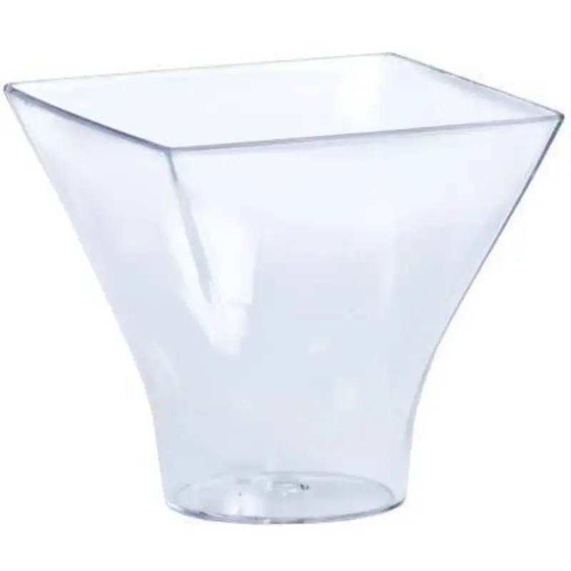 3 Oz Flared Mousse Cup – Clear Disposable Plastic 1