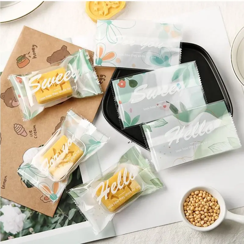 30 Or 100-Pack Heat-Sealable Pineapple Tart Bags – Food-Safe Packaging For Cookies And Sweets 1