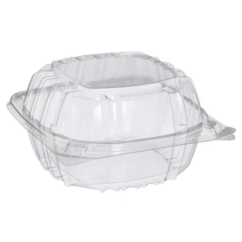 5-Inch Dart Clearseal Hinged Plastic Container – #C53Pst1, Food-Safe 1