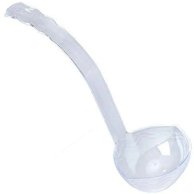 5 Oz Clear 12" Punch Ladle (Plastic) 1