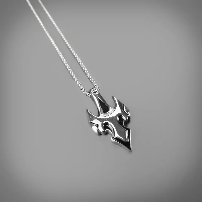 Ancient Dragon Emblem Pendant – Hand-Cast Bronze 1