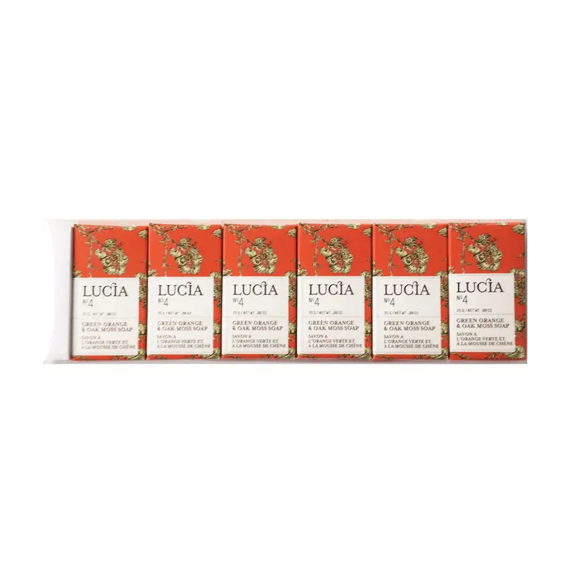 Artisan Bar Soap Collection – Green Orange & Oak Moss Scent 1