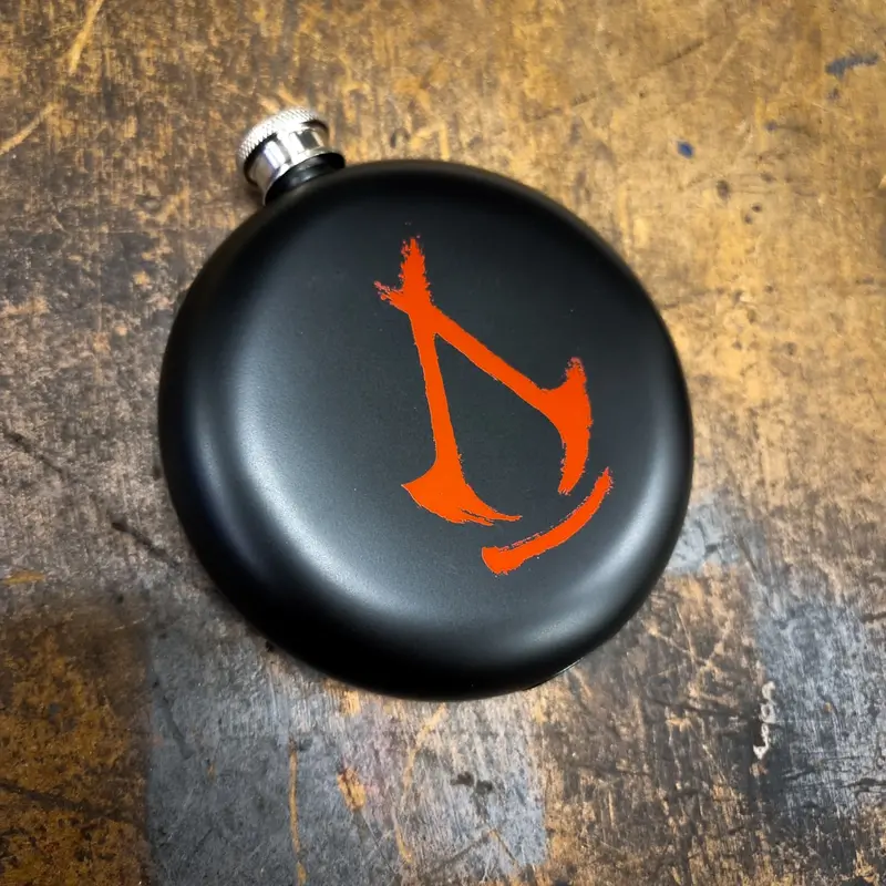 Assassin'S Creed Shadows Themed Hip Flask – Clearance Item 1