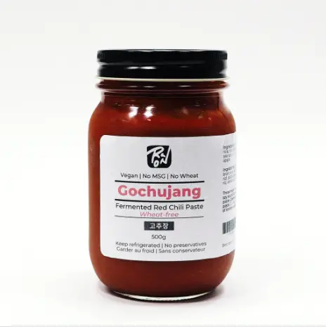 Authentic Korean Gochujang Paste – Vegan, Gluten-Free, Fermented Chili Condiment 1