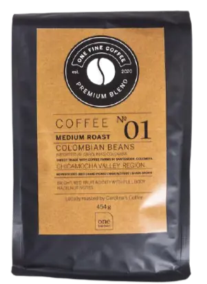 Balanced Medium Roast Coffee – 1 Lb (454G) 1