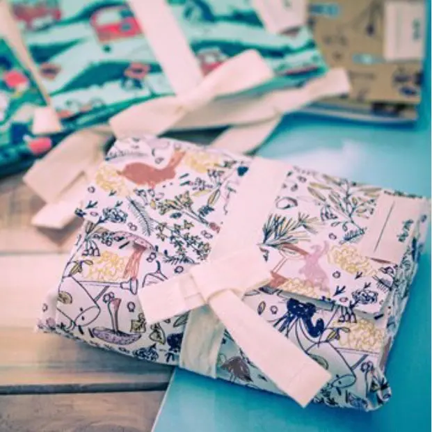 Beeswax-Free Reusable Sandwich Wrap – Compostable & Plastic-Free Alternative 1