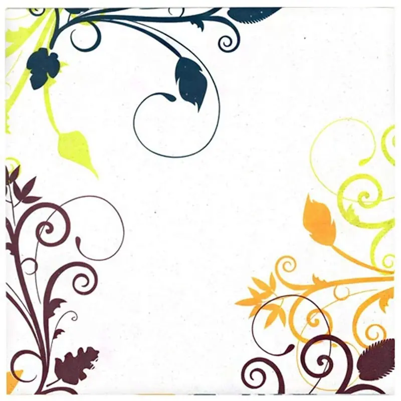 Bella Vite Multicolor Lunch Napkins – 40-Piece Vibrant Mix 1