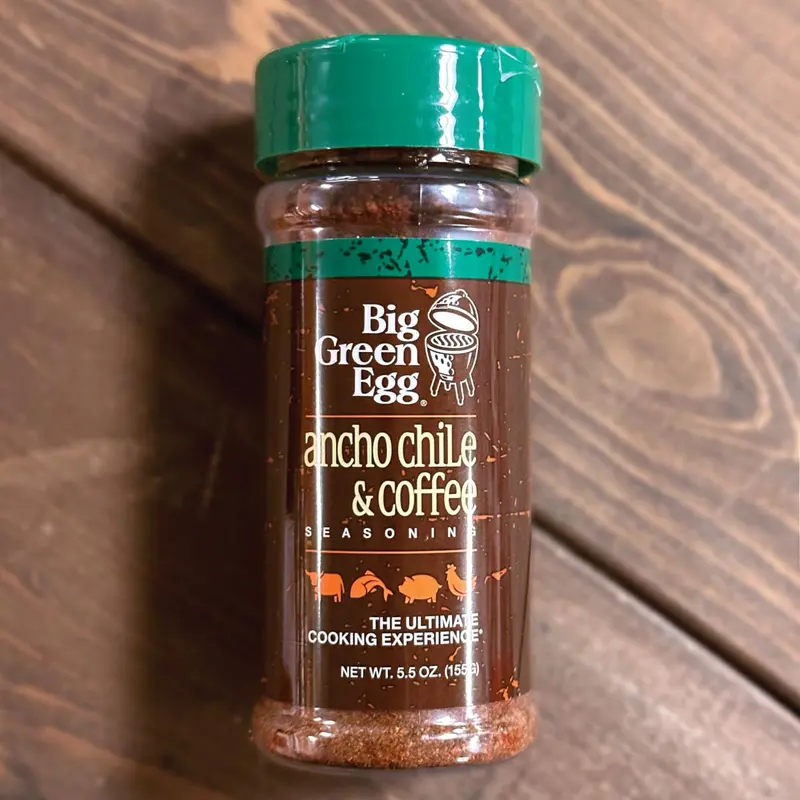 Big Green Egg Ancho Chili & Coffee Rub – 5.5 Oz Smoky, Spicy, Rich Seasoning 1