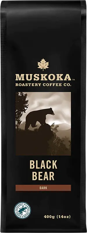Black Bear Dark Roast Whole Bean Coffee - 400G 1