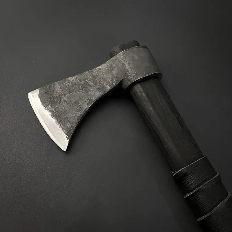 Black-Detail Hawk Throwing Tool – Custom Crafted 1