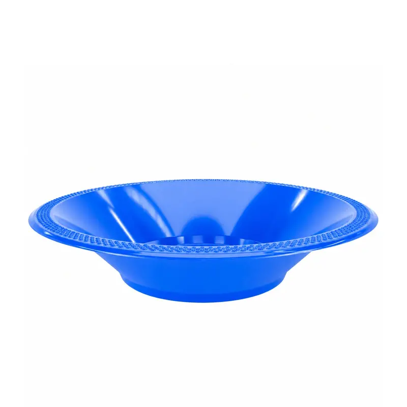 Blue 15Oz Disposable Plastic Serving Bowl 1