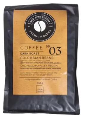 Bold Dark Roast Ground Or Whole Bean – 1 Lb (454G) 1