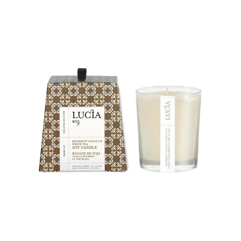 Bourbon Vanilla & White Tea Luxury Candle 1