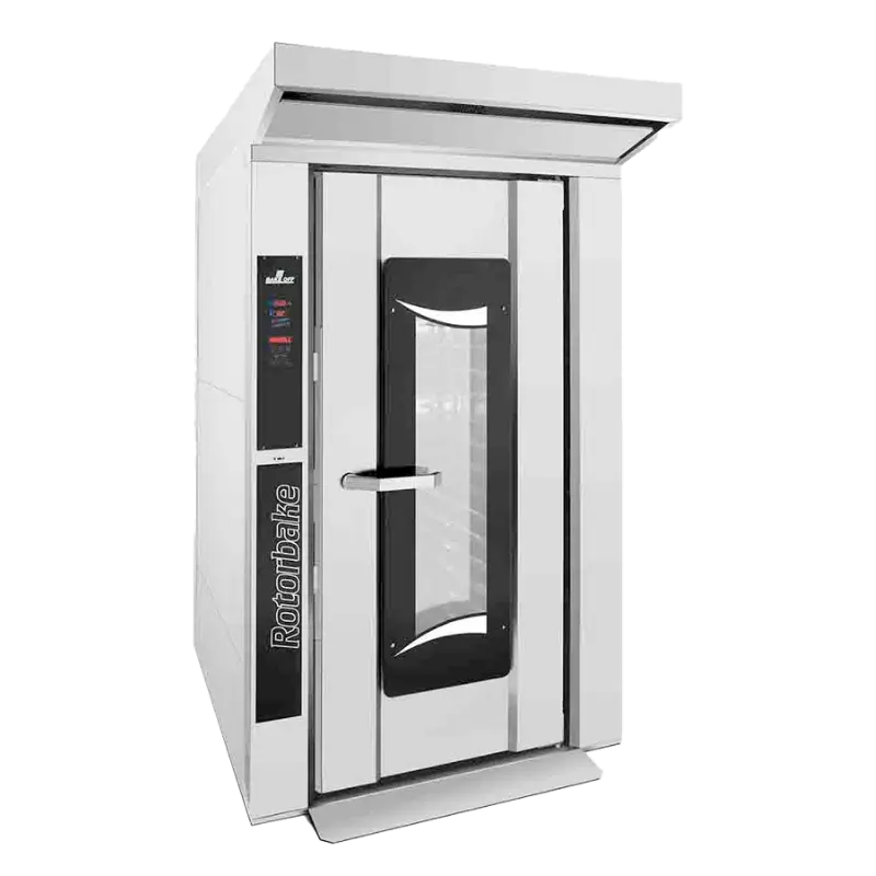 Brika B-R10T-Ve2 10-Tray Electric Rotorbake Combi Oven With Vision Display 1