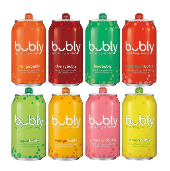 Bubly Sparkling Water – Refreshing Fruit-Infused Flavors 1