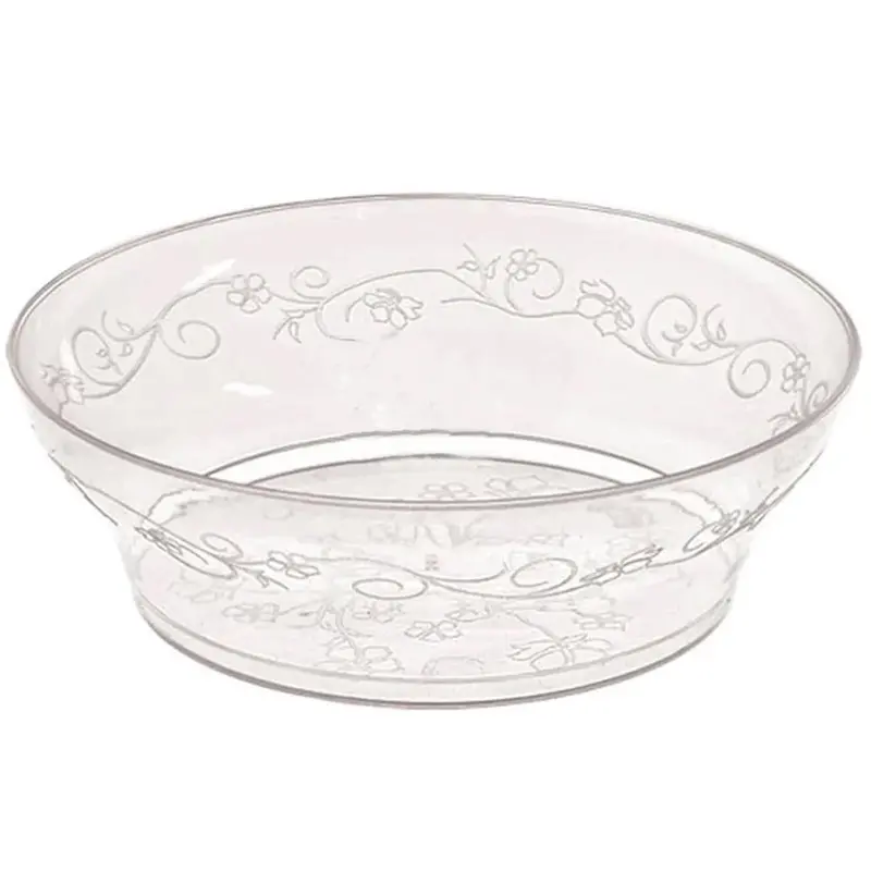 Bulk 10 Oz Heavyweight Clear Plastic Soup Bowls – D'Vine Series 1