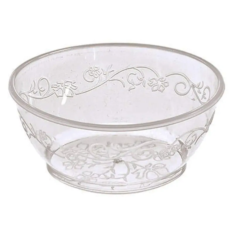 Bulk 6 Oz Heavyweight Clear Plastic Bowls – D'Vine Series 1