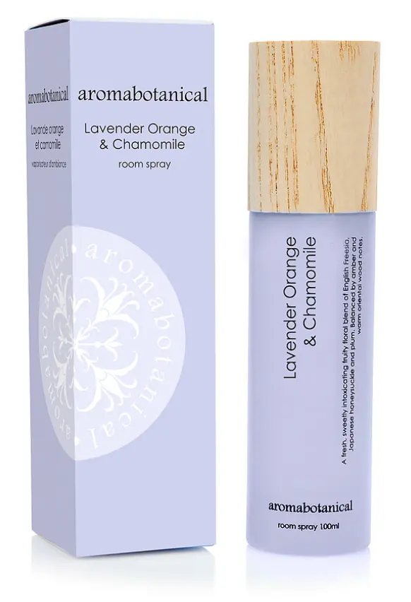 Calming Lavender, Orange & Chamomile Room Mist 1