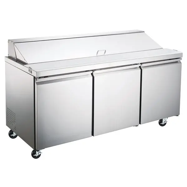 Canco Sp70-18 Triple-Door 70-Inch Refrigerated Sandwich Prep Table 1