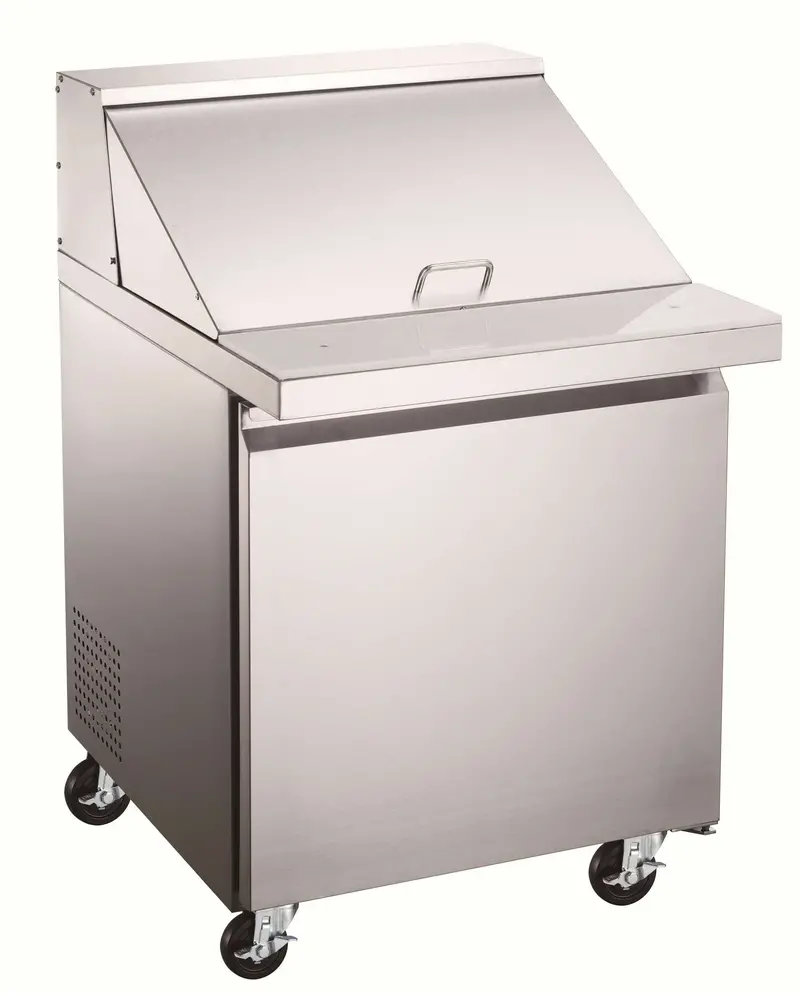 Canco Spm28-9 28-Inch Mega-Top Single-Door Refrigerated Sandwich Prep Table 1