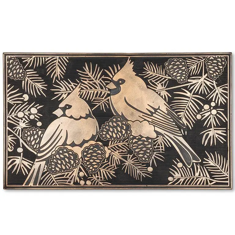 Cardinal Bird Doormat – Nature-Inspired Indoor/Outdoor Entry Mat 1