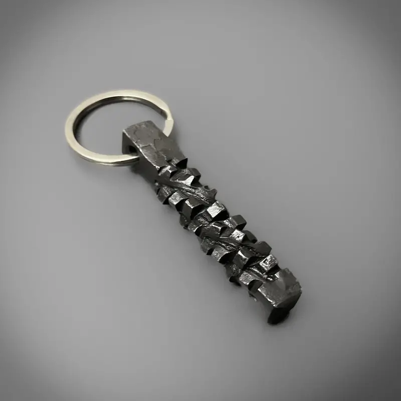 Chaos-Themed Forged Keyring – Limited Run 1