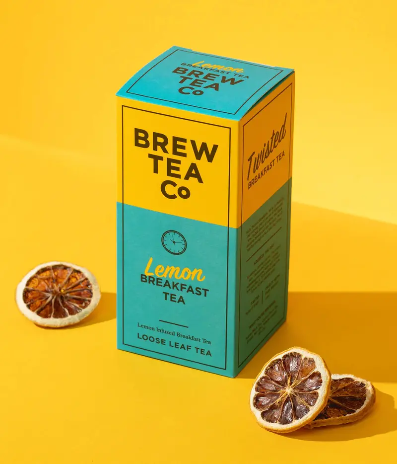 Citrus-Infused Lemon Breakfast Loose Leaf Tea – 113G 1