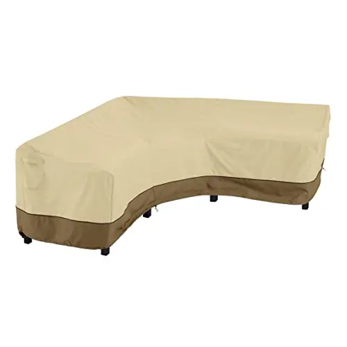Classic Accessories Veranda V-Shaped Sectional Sofa Cover – Large All-Weather Protection 1