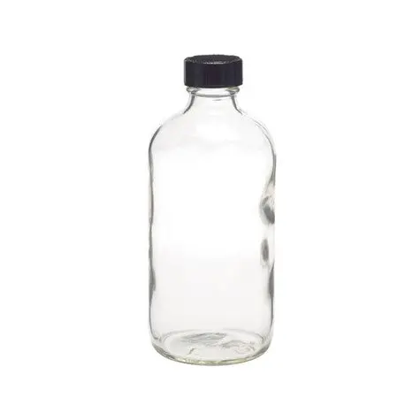 Classic Boston Round Glass Bottle 1