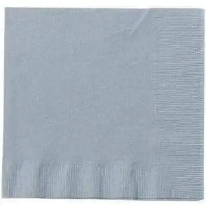 Classic Silver Lunch Napkins For Modern Table Settings 1