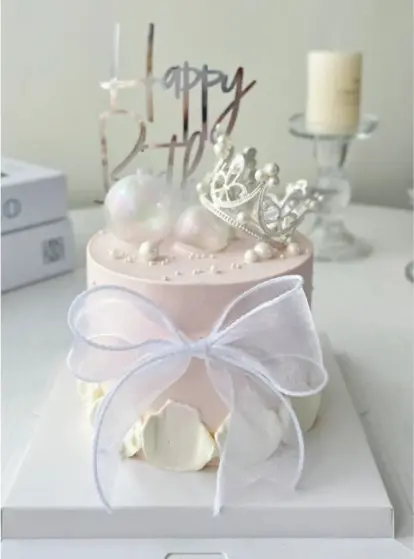Clear Acrylic Pearl Ball Cake Topper – Minimalist Christmas Or Elegant Event Dessert Accent 1