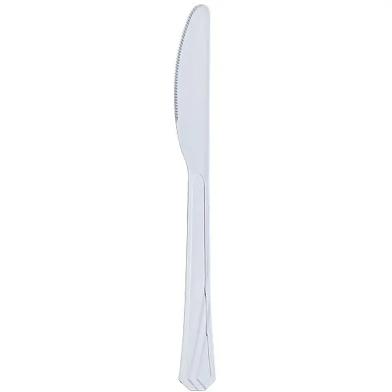 Clear Heavy-Duty Disposable Knife 1