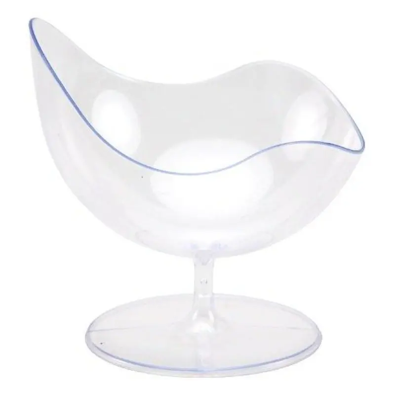 Clear Mini Plastic Lazy Susan Tray 1