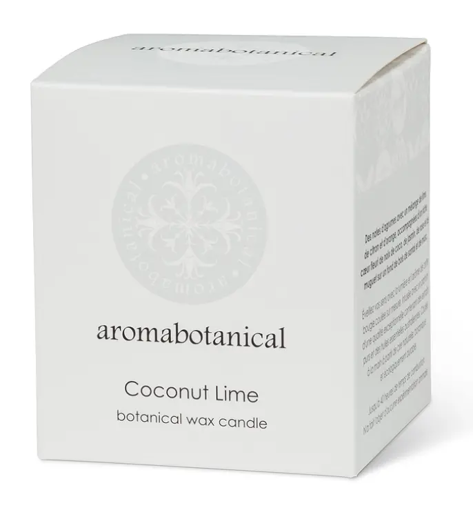 Coconut Lime Soy Candle – Bright Tropical Scented Candle 1