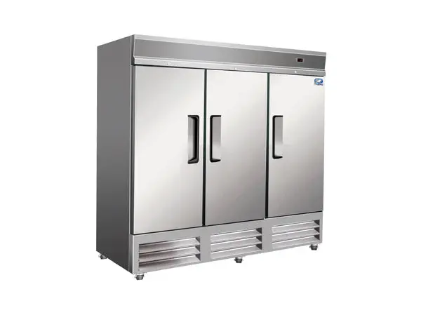 Coldzone 81F-3D Triple-Door Stainless Steel Commercial Reach-In Freezer 1