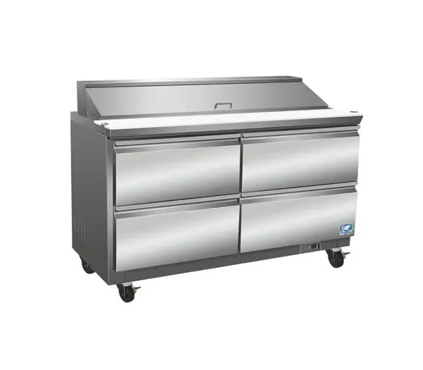Coldzone Coldzone-60Stm-4D Sandwich And Salad Prep Table With Four Refrigerated Drawers 1