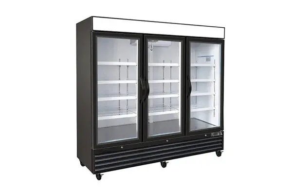 Coldzone Coldzone-81F-G3 Triple-Door Glass-Front Display Freezer 1