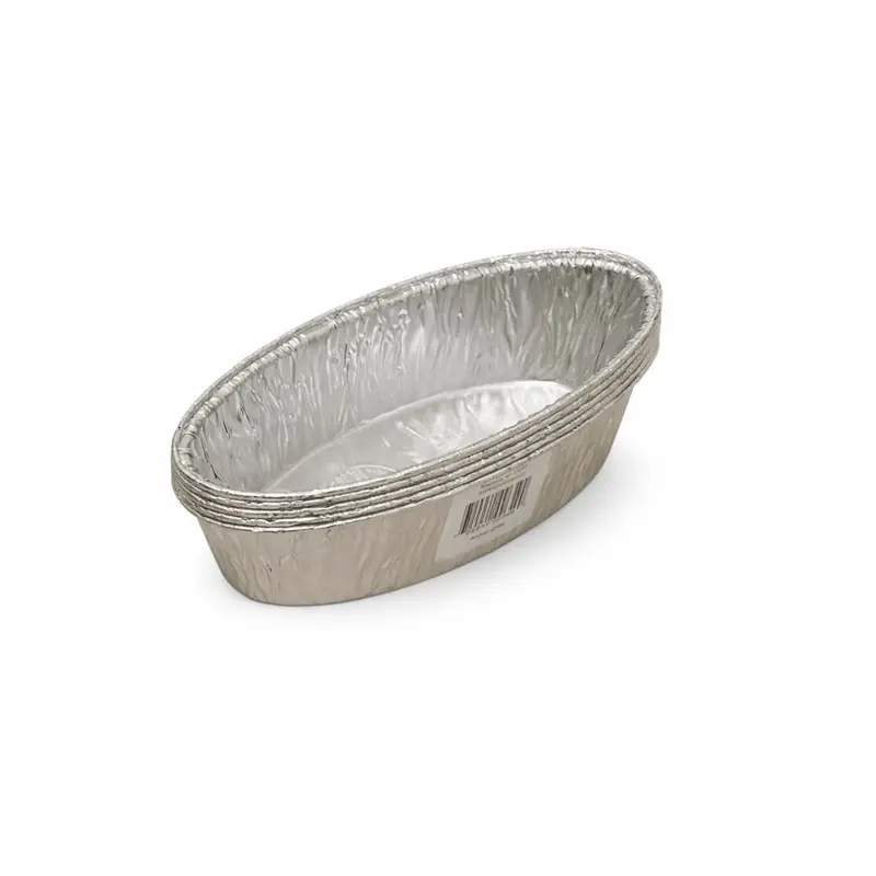 Compact 2 Lb Oval And Challah Loaf Pan – Disposable Aluminum 1